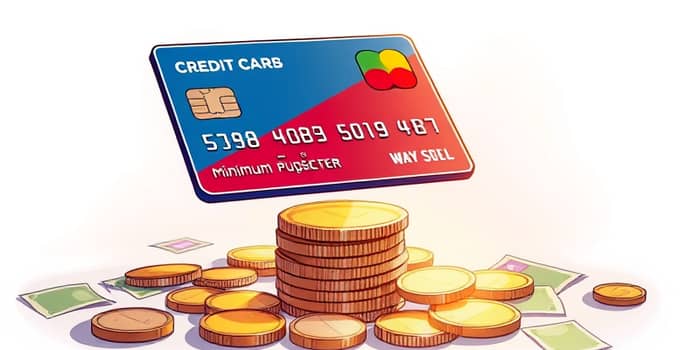 Qué es el pago mínimo de una tarjeta de crédito